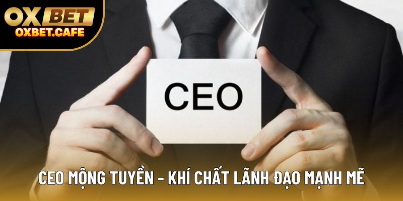 CEO Mộng Tuyền - khí chất lãnh đạo mạnh mẽ CEO Mộng Tuyền - khí chất lãnh đạo mạnh mẽ